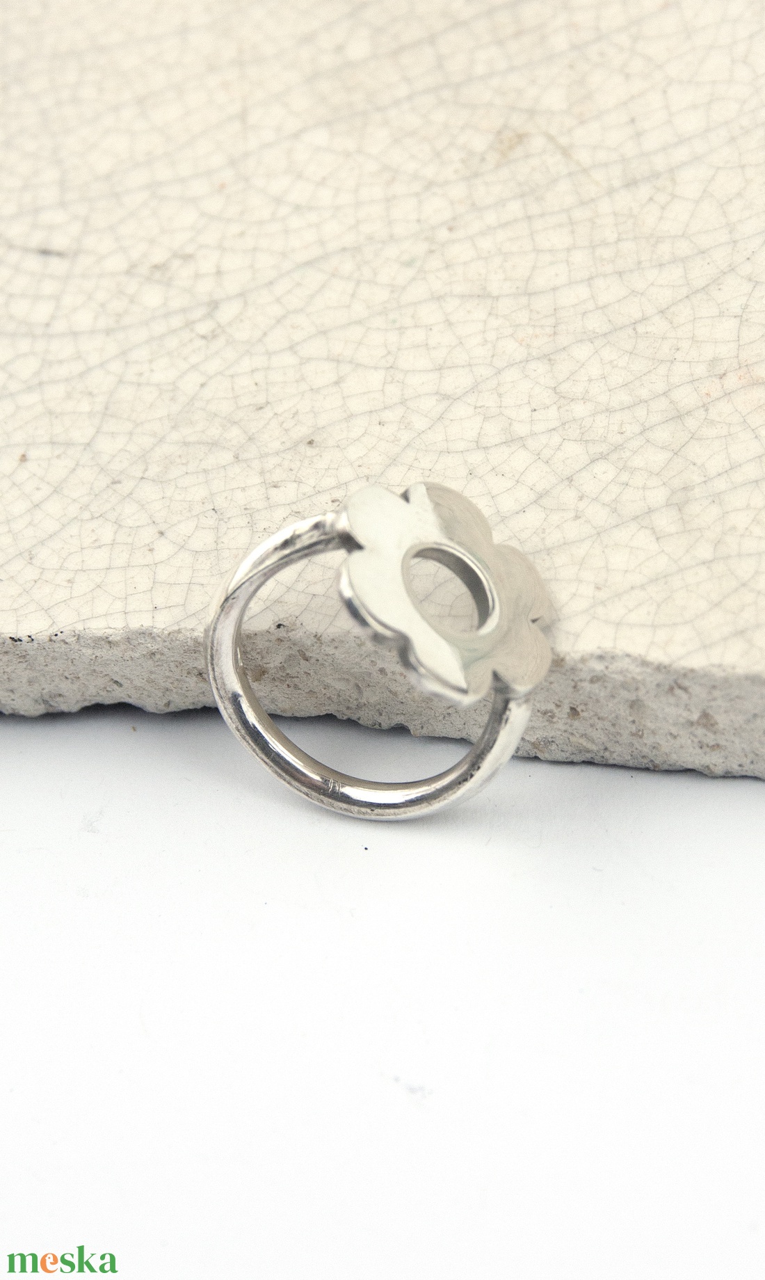 Flóra - ezüst gyűrű - ékszer - gyűrű - figurális gyűrű - Meska.hu Flóra - ezüst gyűrű - ékszer - gyűrű - figurális gyűrű - Meska.hu