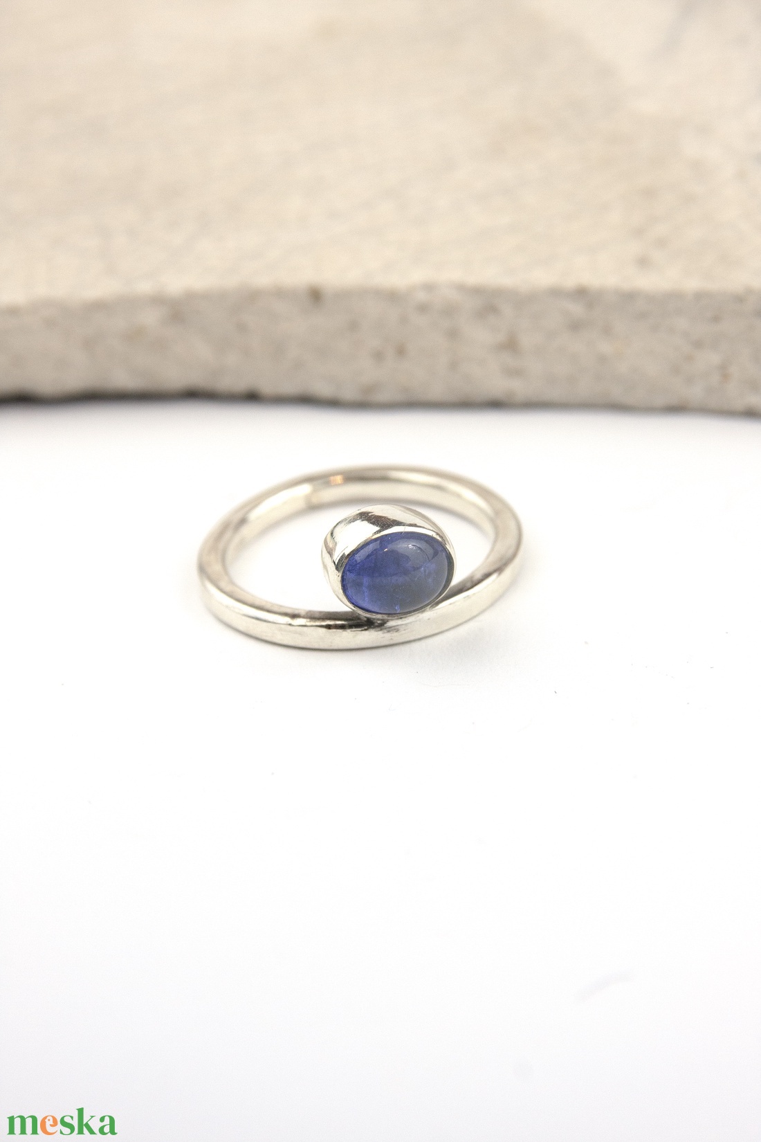 Hakuna matata - ezüst gyűrű tanzanittal - ékszer - gyűrű - vékony gyűrű - Meska.hu Hakuna matata - ezüst gyűrű tanzanittal - ékszer - gyűrű - vékony gyűrű - Meska.hu