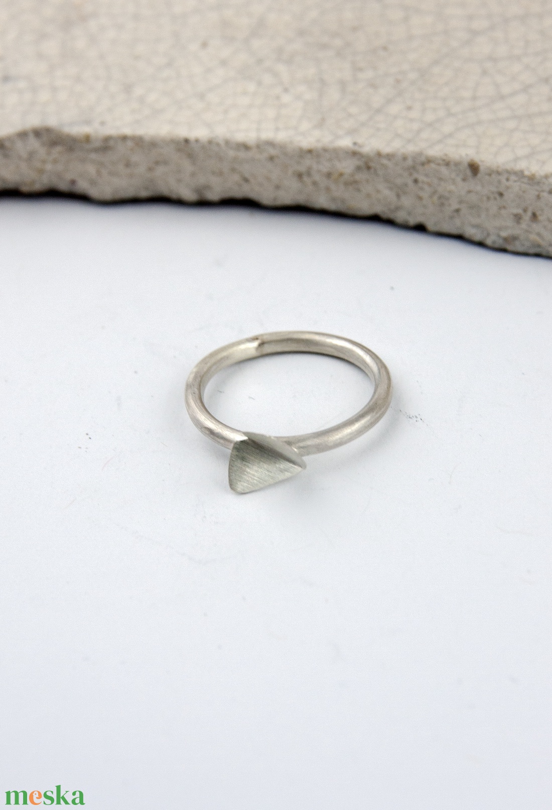 Moth - ezüst gyűrű - ékszer - gyűrű - vékony gyűrű - Meska.hu
