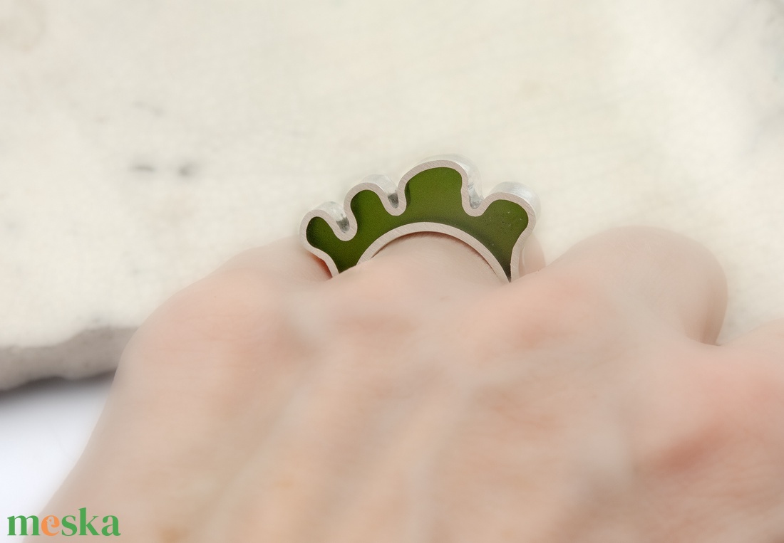 Moha - ezüst gyűrű - ékszer - gyűrű - statement gyűrű - Meska.hu