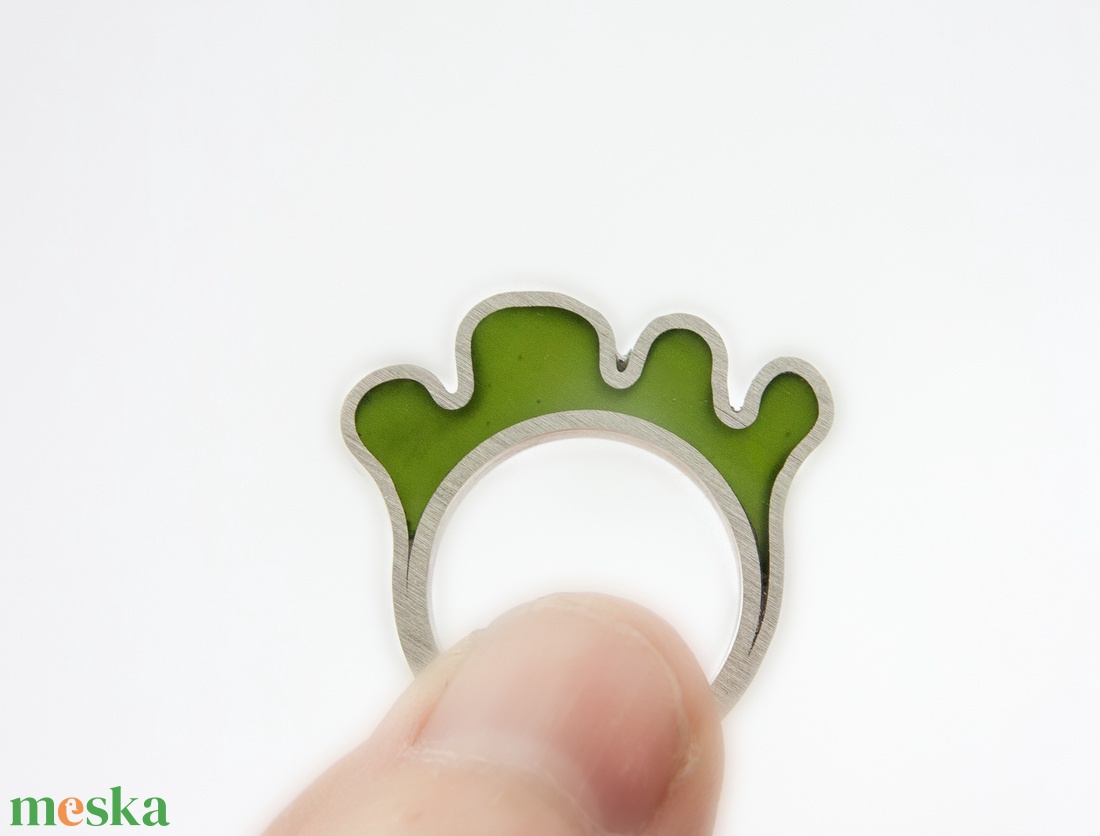 Moha - ezüst gyűrű - ékszer - gyűrű - statement gyűrű - Meska.hu