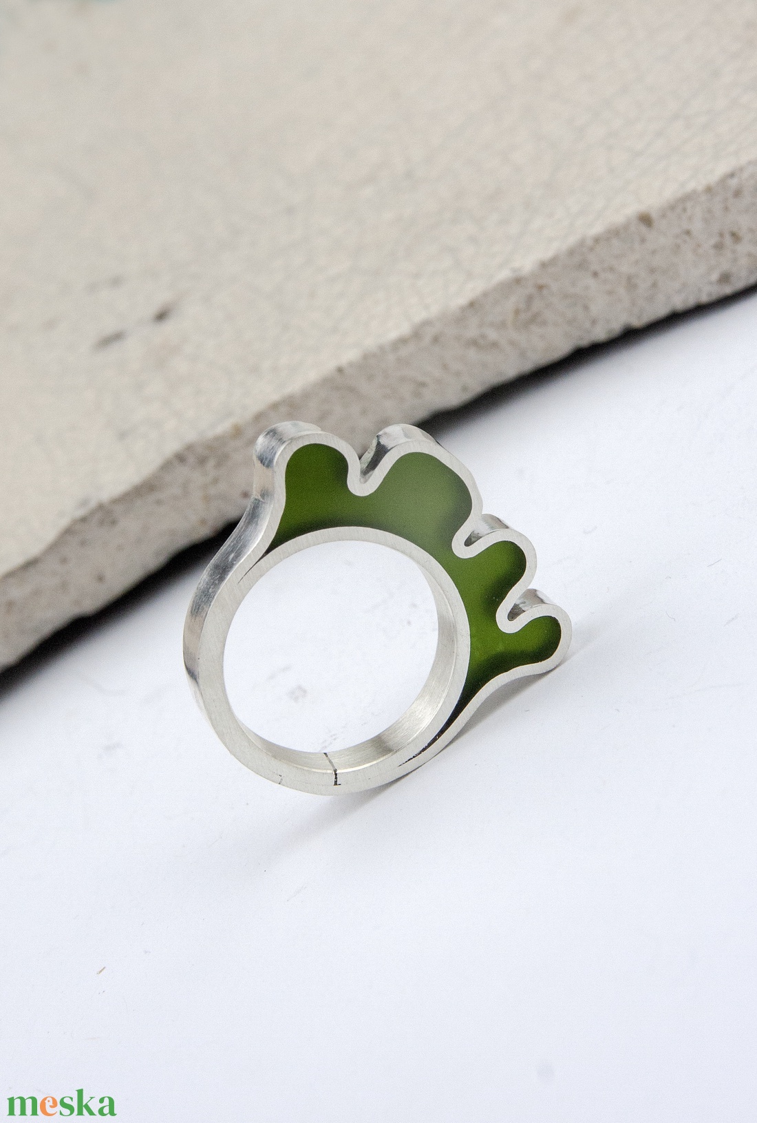 Moha - ezüst gyűrű - ékszer - gyűrű - statement gyűrű - Meska.hu