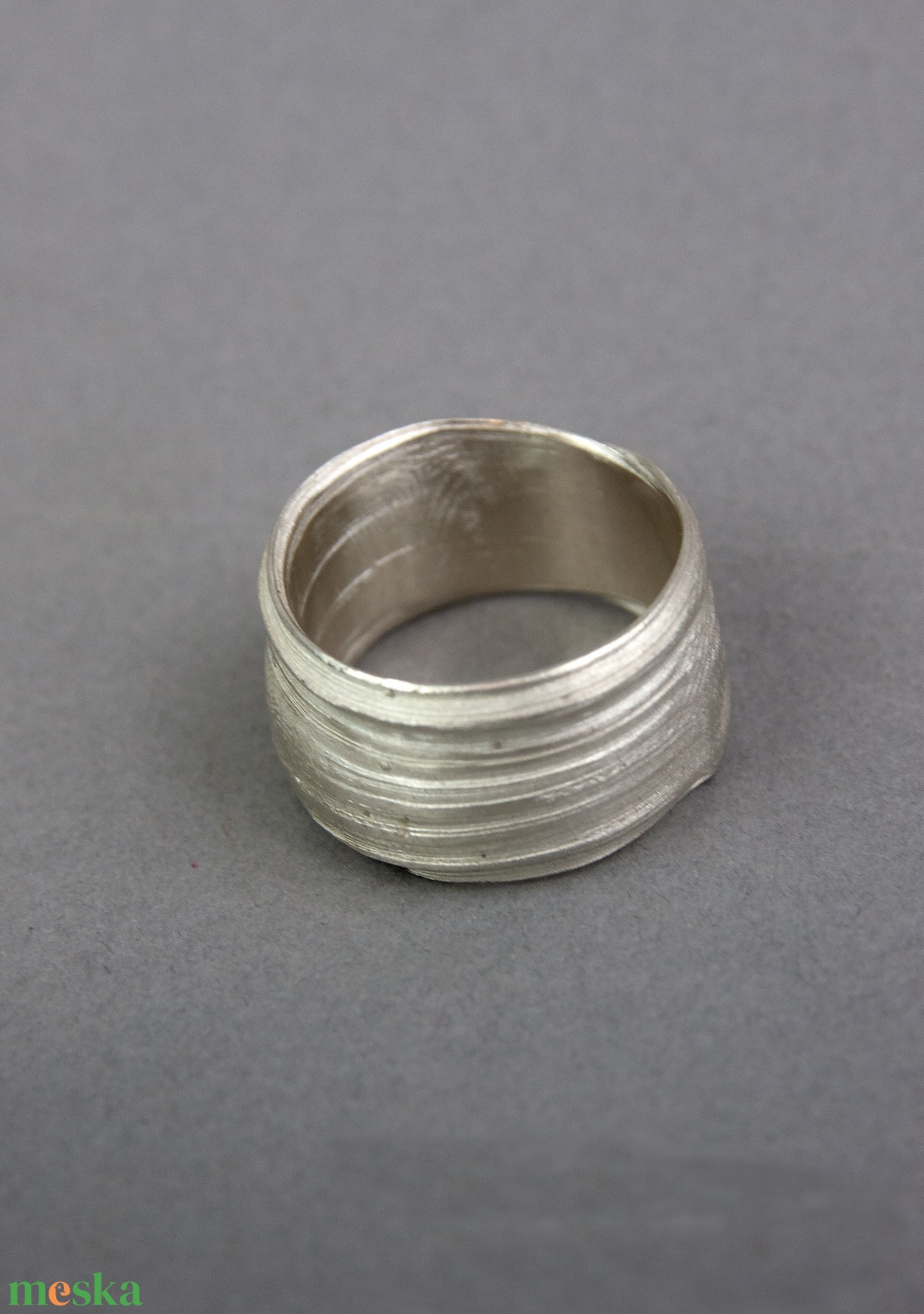 Időzóna - ezüst gyűrű - ékszer - gyűrű - statement gyűrű - Meska.hu