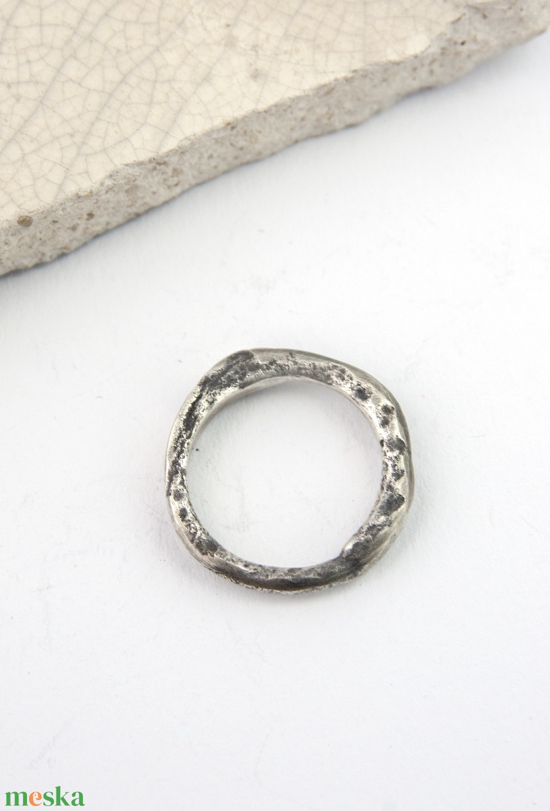 Ouroboros - ezüst gyűrű - ékszer - gyűrű - statement gyűrű - Meska.hu