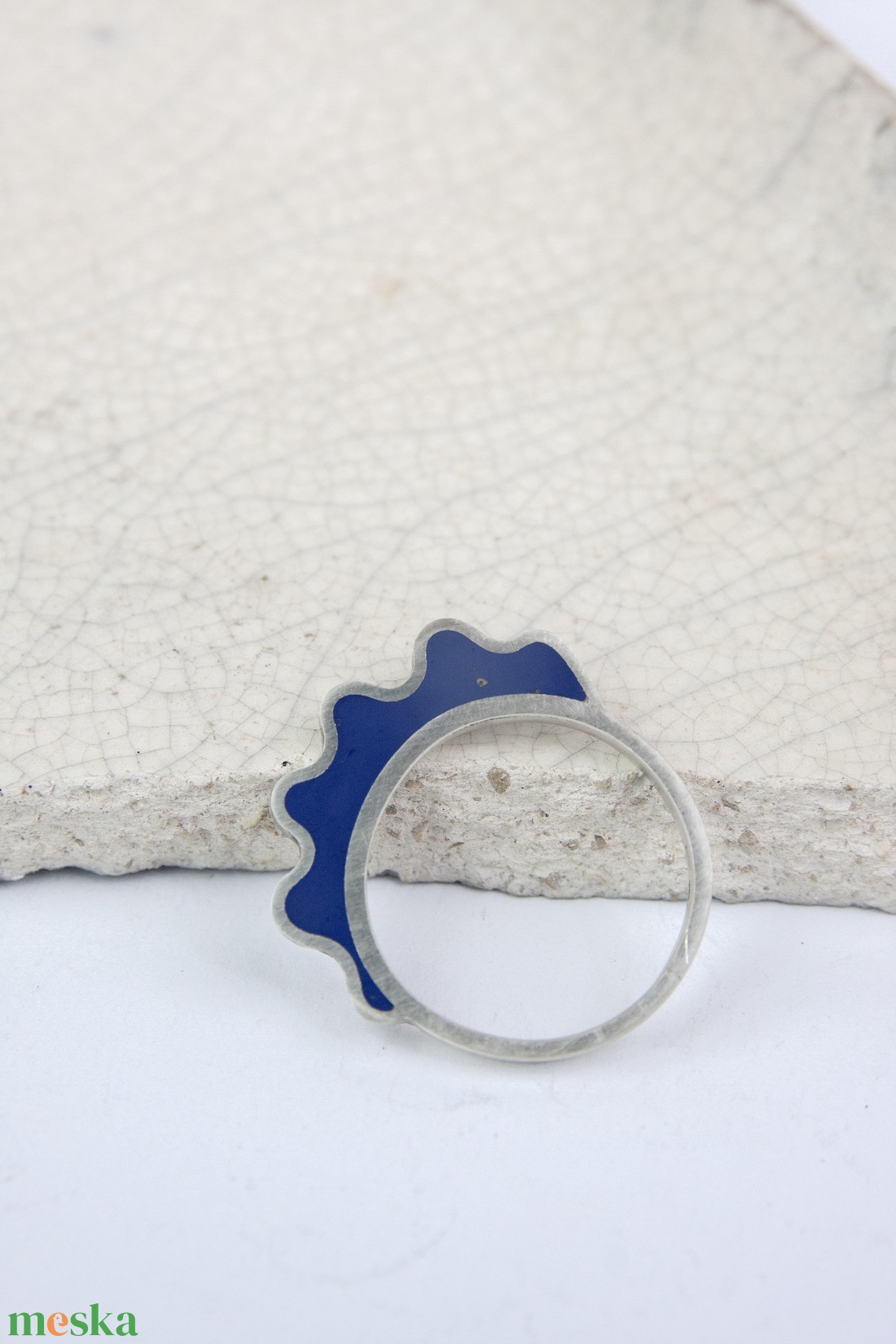 Tajték - ezüst gyűrű - ékszer - gyűrű - vékony gyűrű - Meska.hu