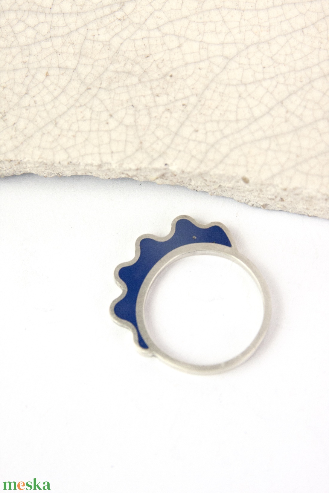 Tajték - ezüst gyűrű - ékszer - gyűrű - vékony gyűrű - Meska.hu