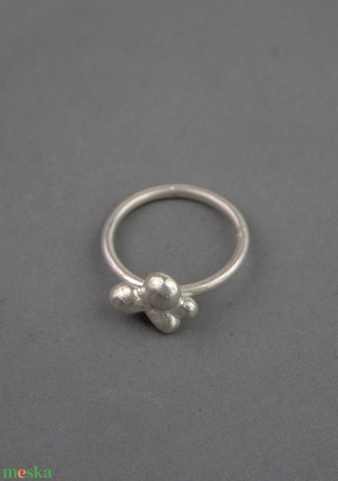 Bárányfelhő - ezüst gyűrű - ékszer - gyűrű - vékony gyűrű - Meska.hu