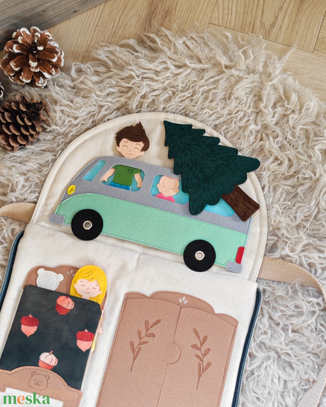 Hurci Ház - Foxie - játék & sport - baba & babaház - játékbaba, babakellék - Meska.hu