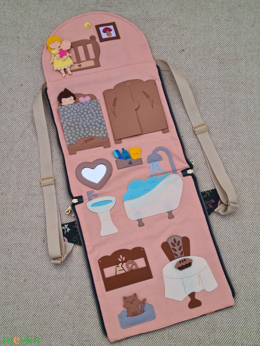 Hurci Ház - Sunny - játék & sport - baba & babaház - játékbaba, babakellék - Meska.hu