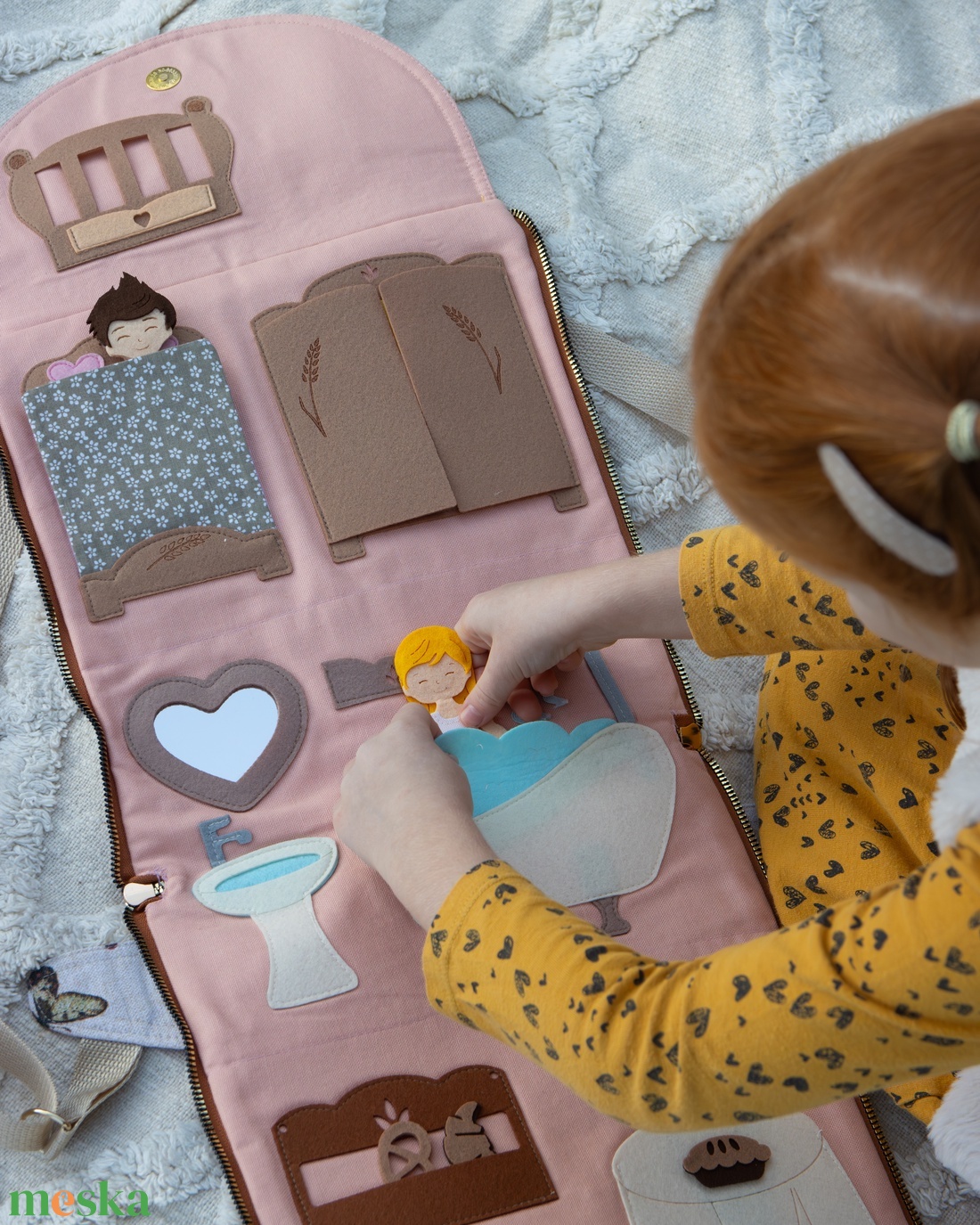 Hurci Ház - Sunny - játék & sport - baba & babaház - játékbaba, babakellék - Meska.hu