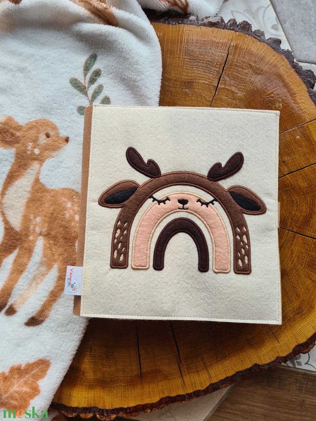 Prémium csendes könyv � Szarvas - baba - mama - baba játékok - textilkönyv & babakönyv - Meska.hu