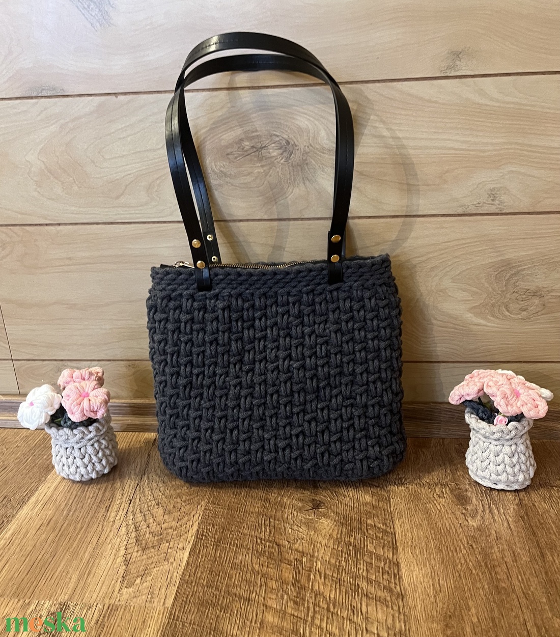 Horgolt Vállt�ska - táska & tok - kézitáska & válltáska - válltáska - Meska.hu