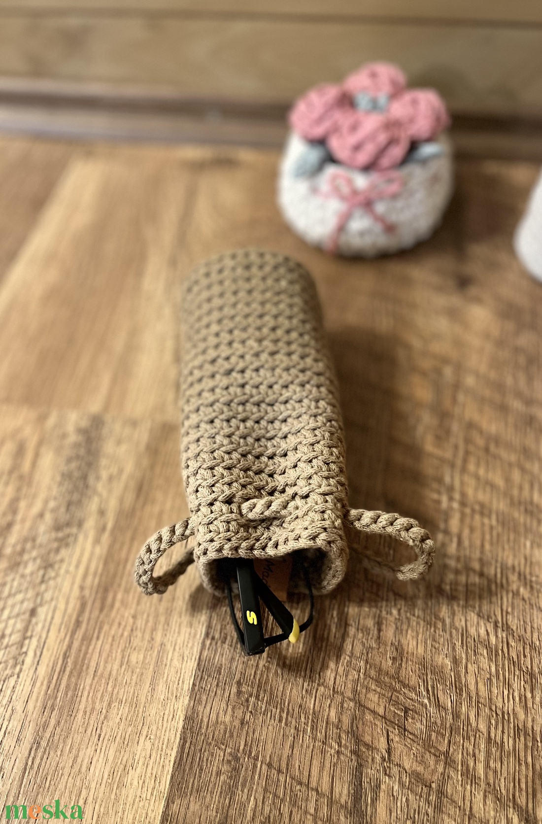 Horgolt szemüvegtok - táska & tok - pénztárca & más tok - szemüvegtok - Meska.hu