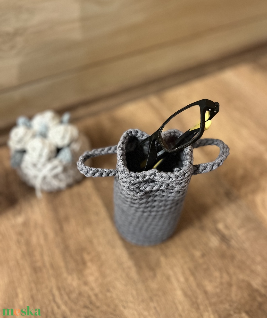 Horgolt szemüvegtok - táska & tok - pénztárca & más tok - szemüvegtok - Meska.hu