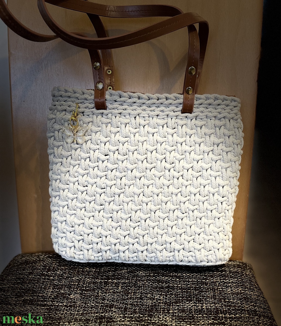 Horgolt Vállt�ska - táska & tok - kézitáska & válltáska - válltáska - Meska.hu