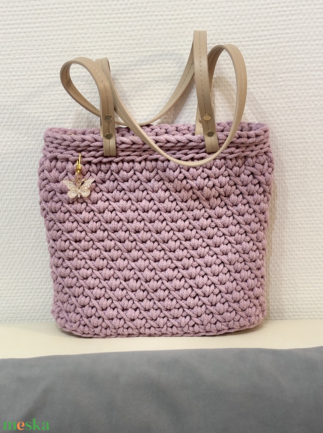 Horgolt Vállt�ska - táska & tok - kézitáska & válltáska - válltáska - Meska.hu