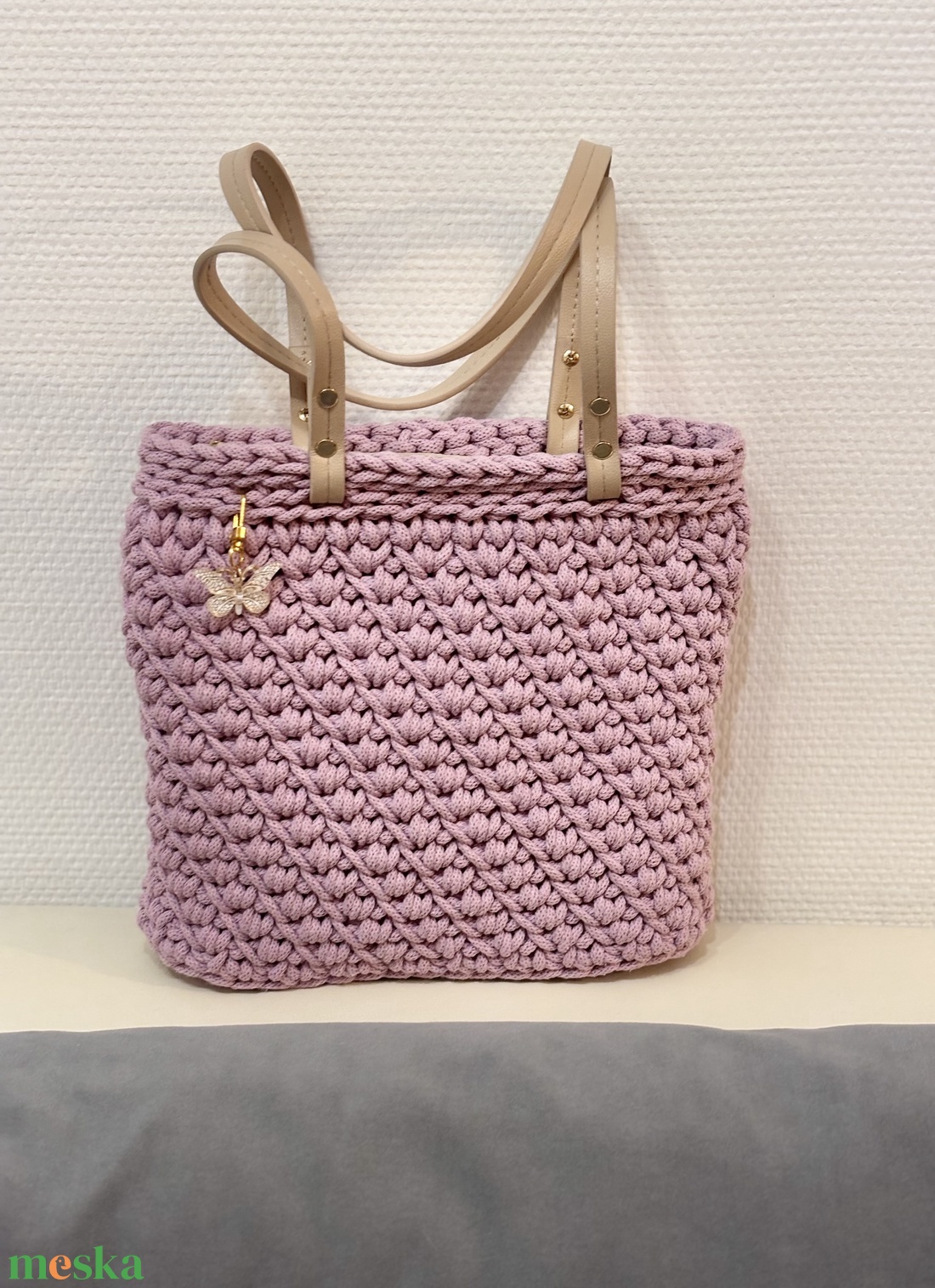 Horgolt Vállt�ska - táska & tok - kézitáska & válltáska - válltáska - Meska.hu