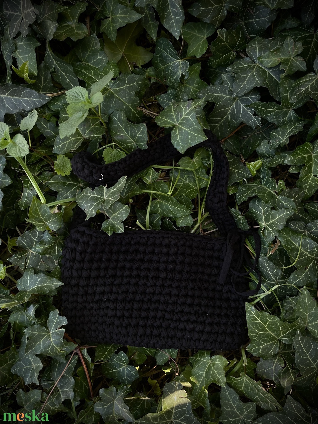Egyedi, alternatív stílusú darab ,egyedi  horgolt táska  - táska & tok - kézitáska & válltáska - alkalmi táska - Meska.hu