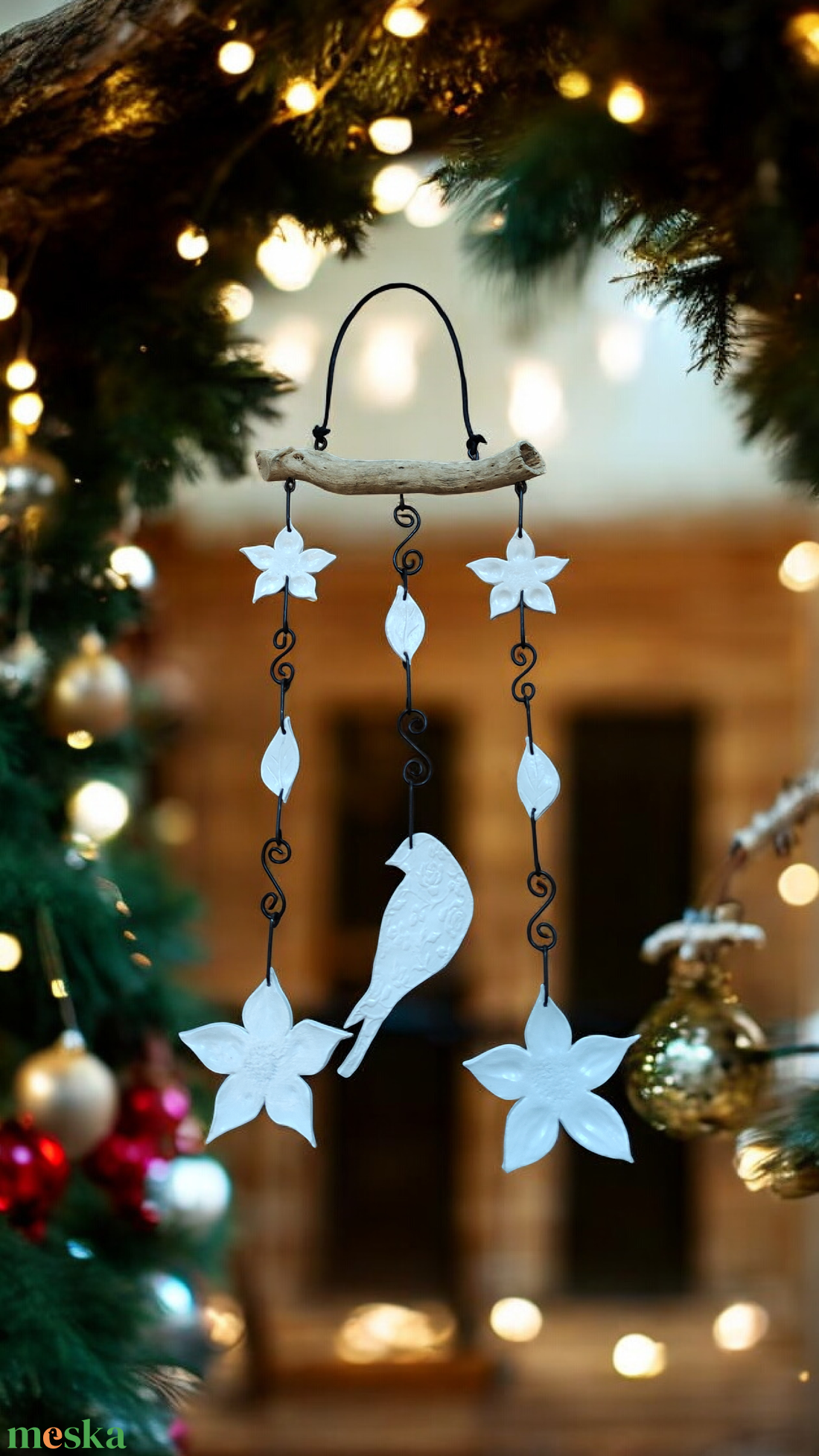 Madaras fali dekoráció  - otthon & életmód - dekoráció - fali és függő dekoráció - álomfogó - Meska.hu