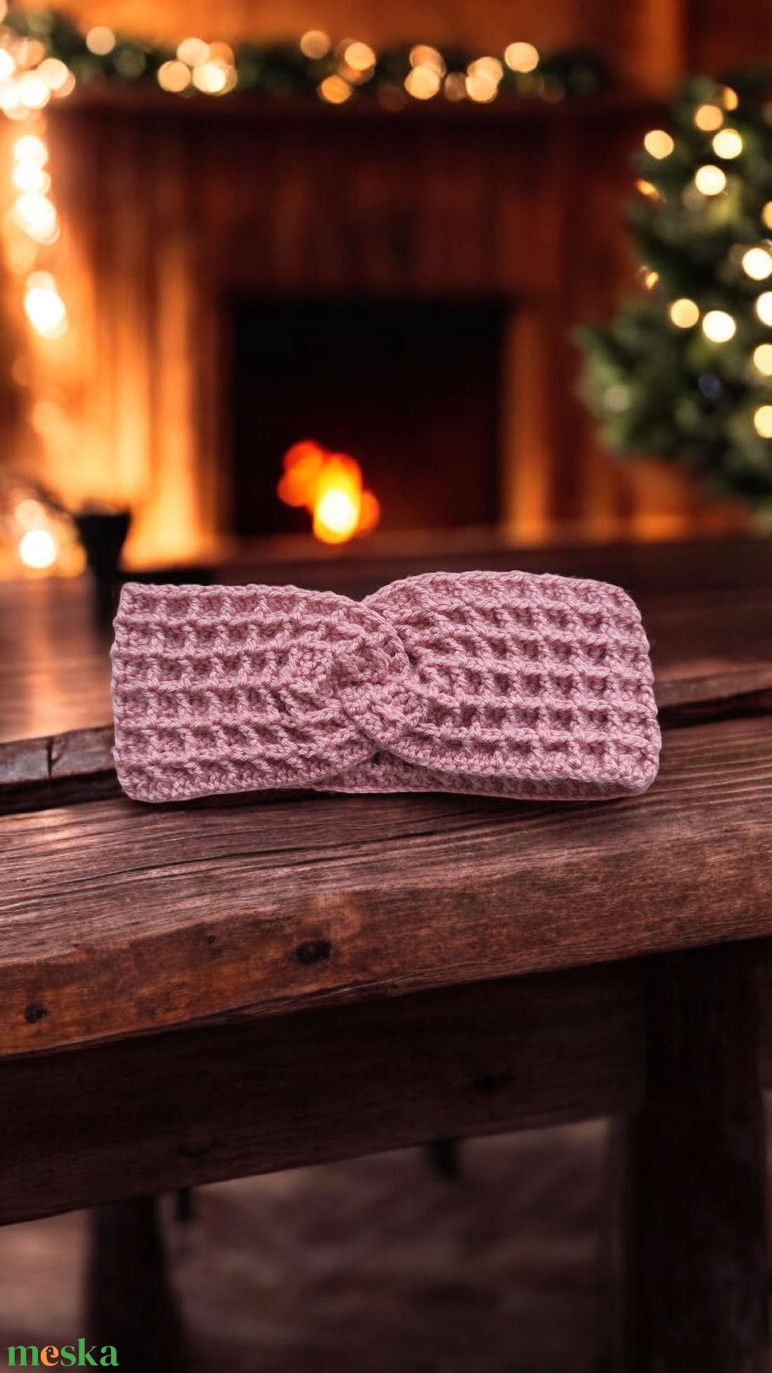 Horgolt csavart fejpánt  - ruha & divat - sál, sapka, kendő - fejpánt - Meska.hu