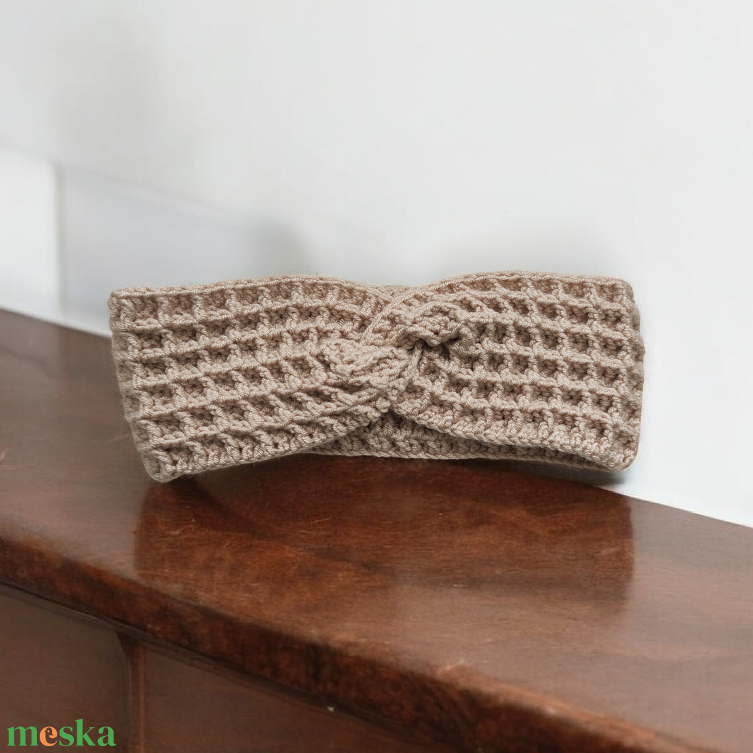 Horgolt csavart fejpánt  - ruha & divat - sál, sapka, kendő - fejpánt - Meska.hu