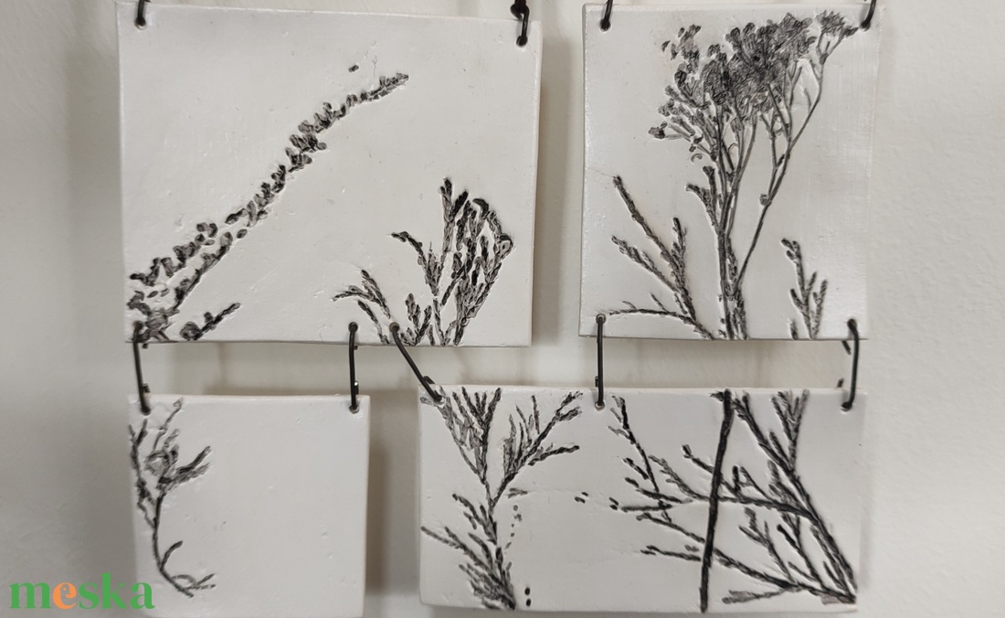 Fali dekoráció növény nyomattal - otthon & életmód - dekoráció - fali és függő dekoráció - falra akasztható dekor - Meska.hu