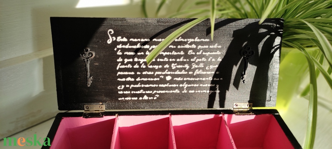 Romantikus titok doboz - otthon & életmód - dekoráció - asztal és polc dekoráció - díszdoboz - Meska.hu