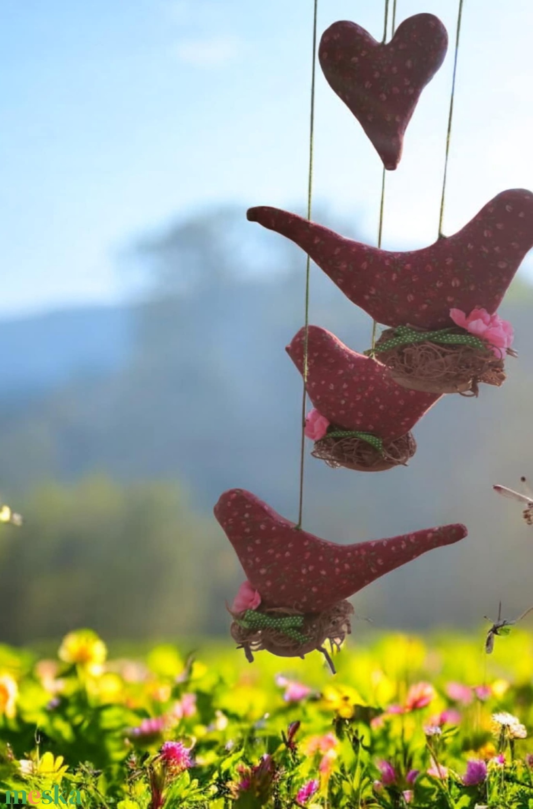 Madaras széljáték - otthon & életmód - dekoráció - fali és függő dekoráció - függődísz - Meska.hu