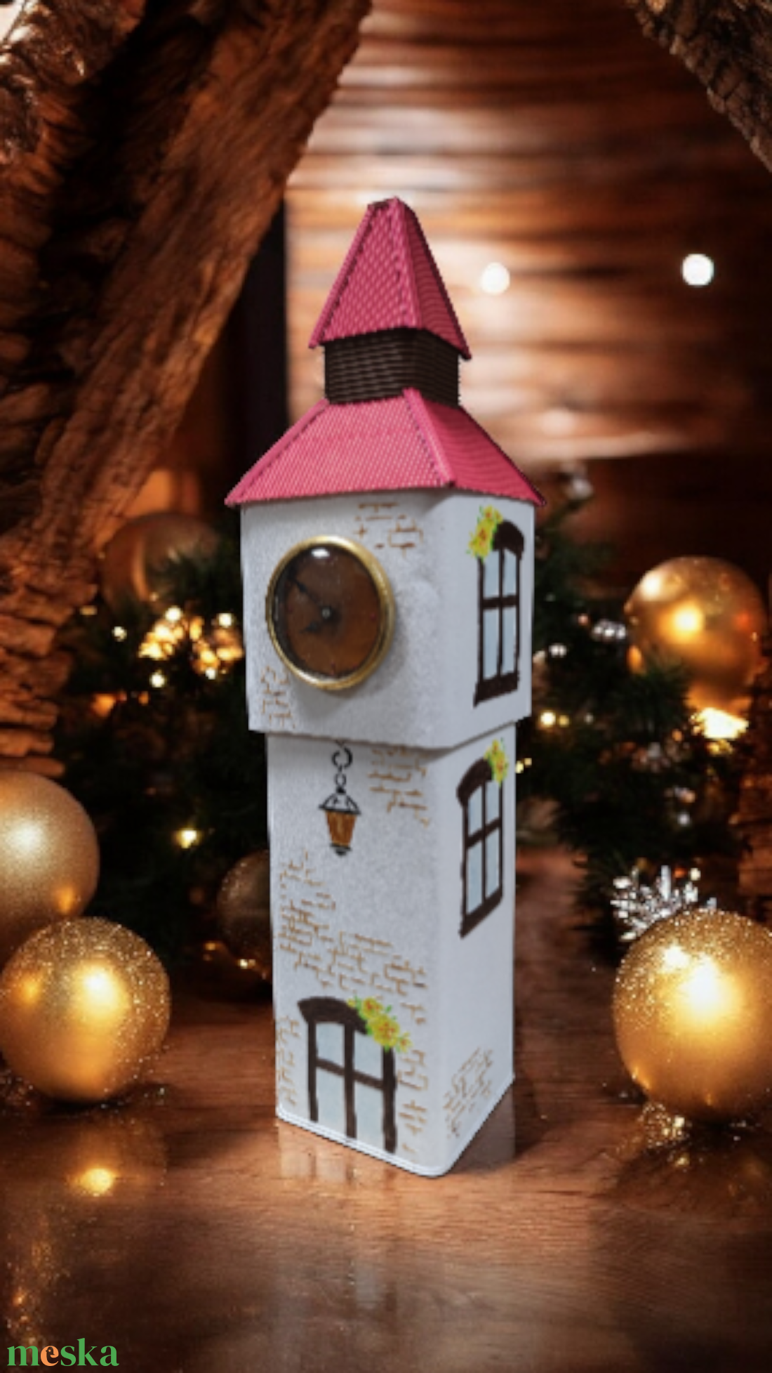 Óra torony - otthon & életmód - dekoráció - dekoratív figurák és szobrok - Meska.hu