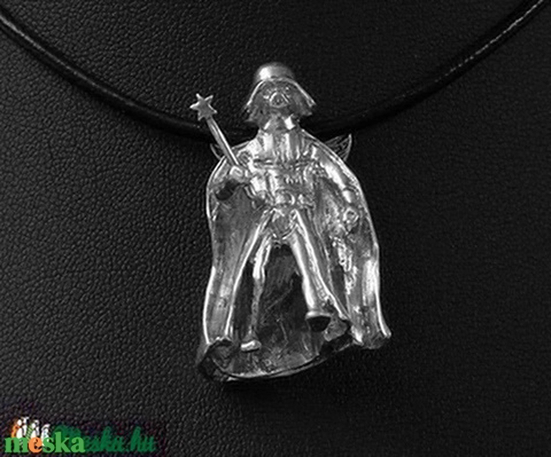 A sötét olldal titkai ezüstmedál - Star Wars, Darth Vader Rendelhető - ékszer - nyaklánc - medál - Meska.hu