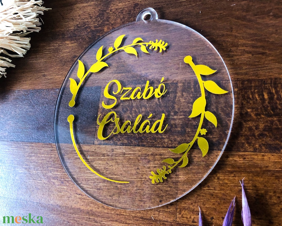 Plexi családnév tábla - esküvő - dekoráció - tábla & jelzés - Meska.hu Plexi családnév tábla - esküvő - dekoráció - tábla & jelzés - Meska.hu