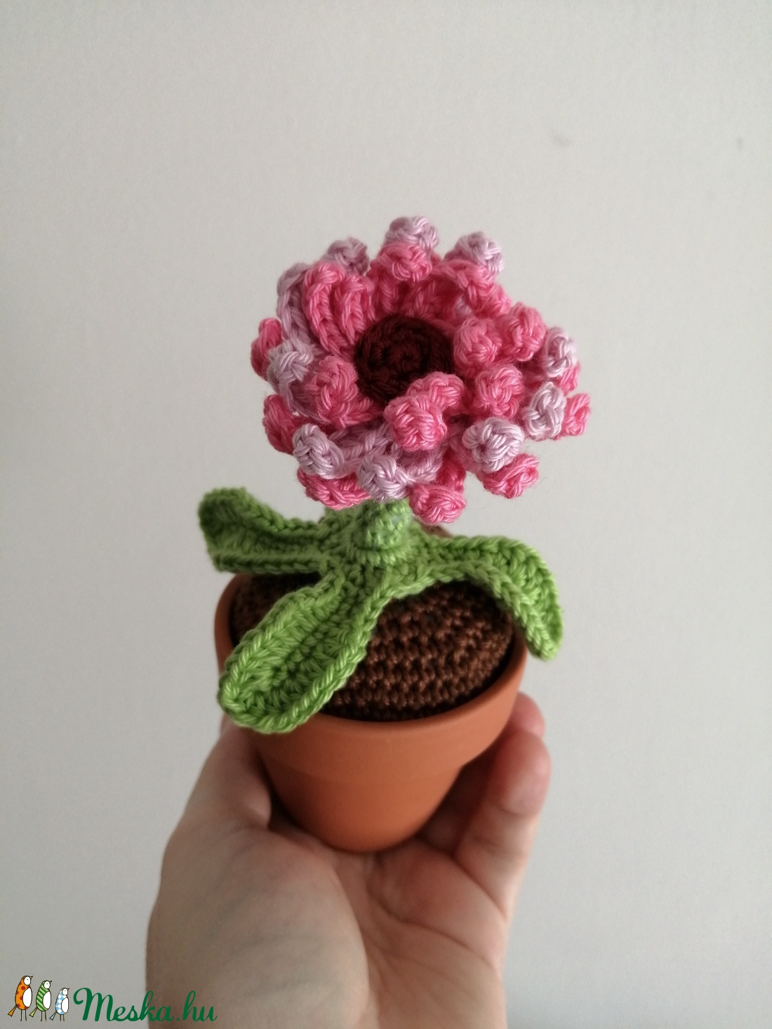 AKCIÓ! - Cserepes virág - otthon & életmód - dekoráció - dísztárgy - Meska.hu