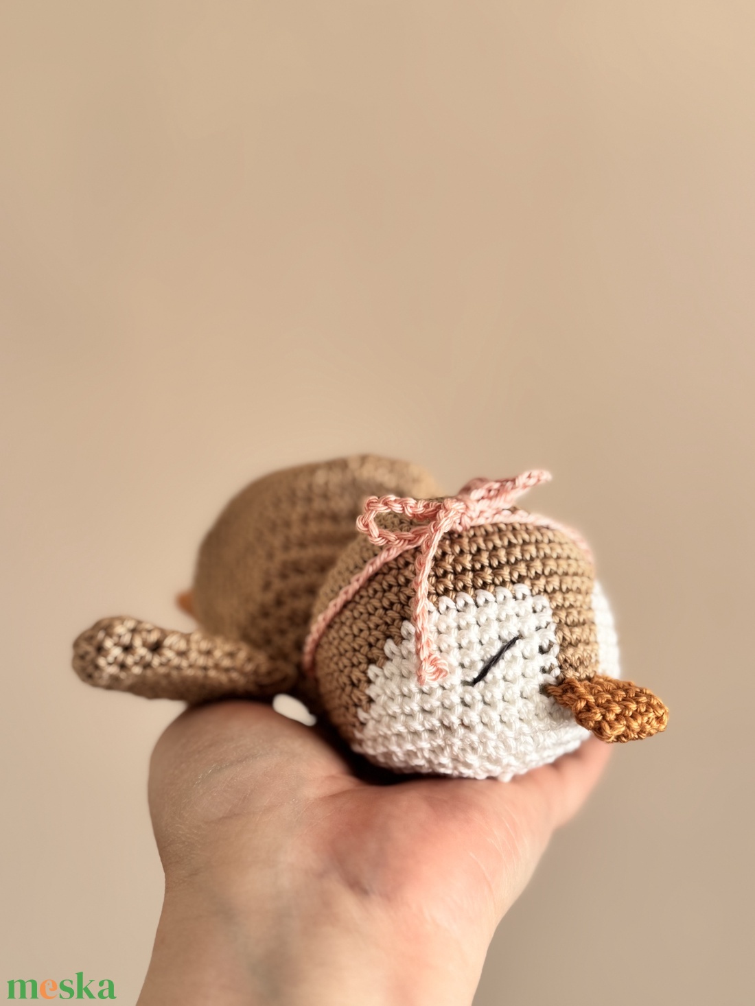 Adél, a kis pingvin nyunyó - baba - mama - baba játékok - szundikendő, alvóka - Meska.hu