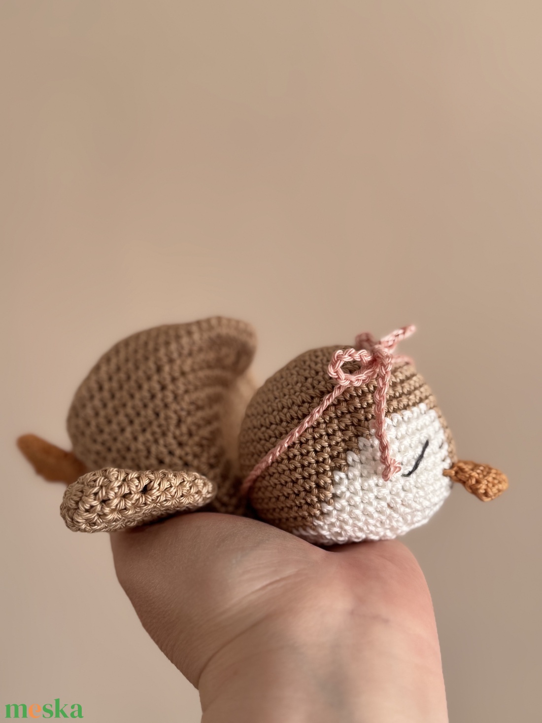 Adél, a kis pingvin nyunyó - baba - mama - baba játékok - szundikendő, alvóka - Meska.hu