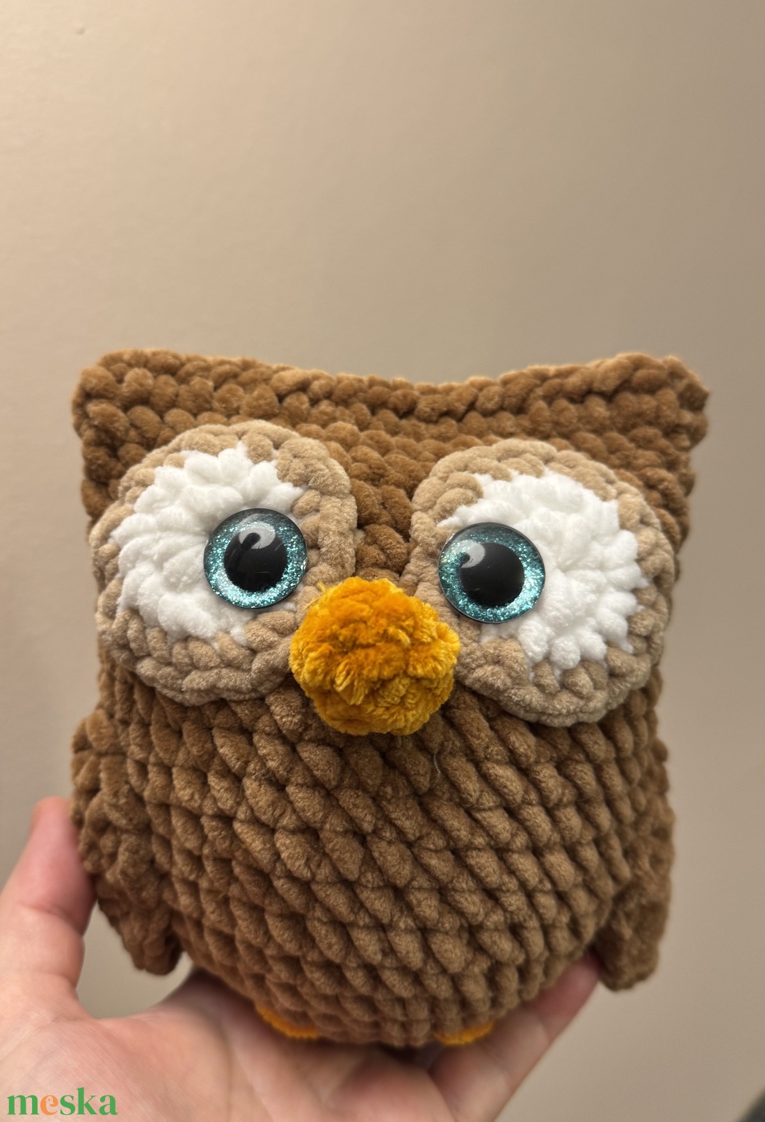 Ottó, a bölcs bagoly - játék & sport - plüssállat & játékfigura - bagoly - Meska.hu