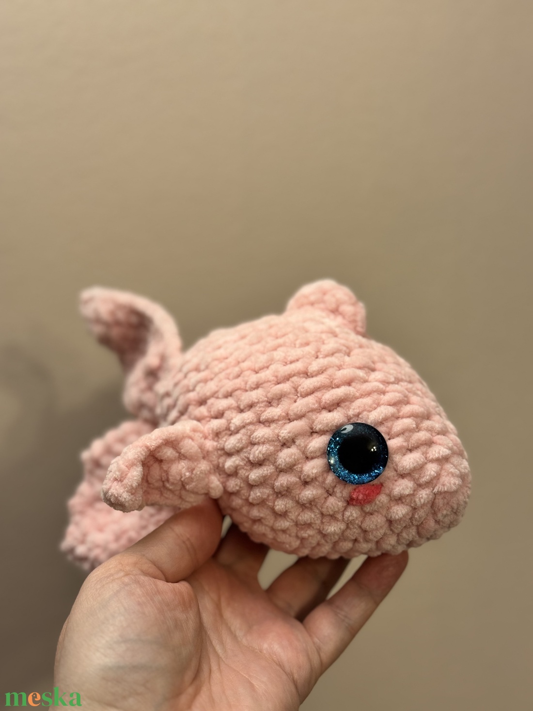 Flóra, a kis hal - játék & sport - plüssállat & játékfigura - hal - Meska.hu