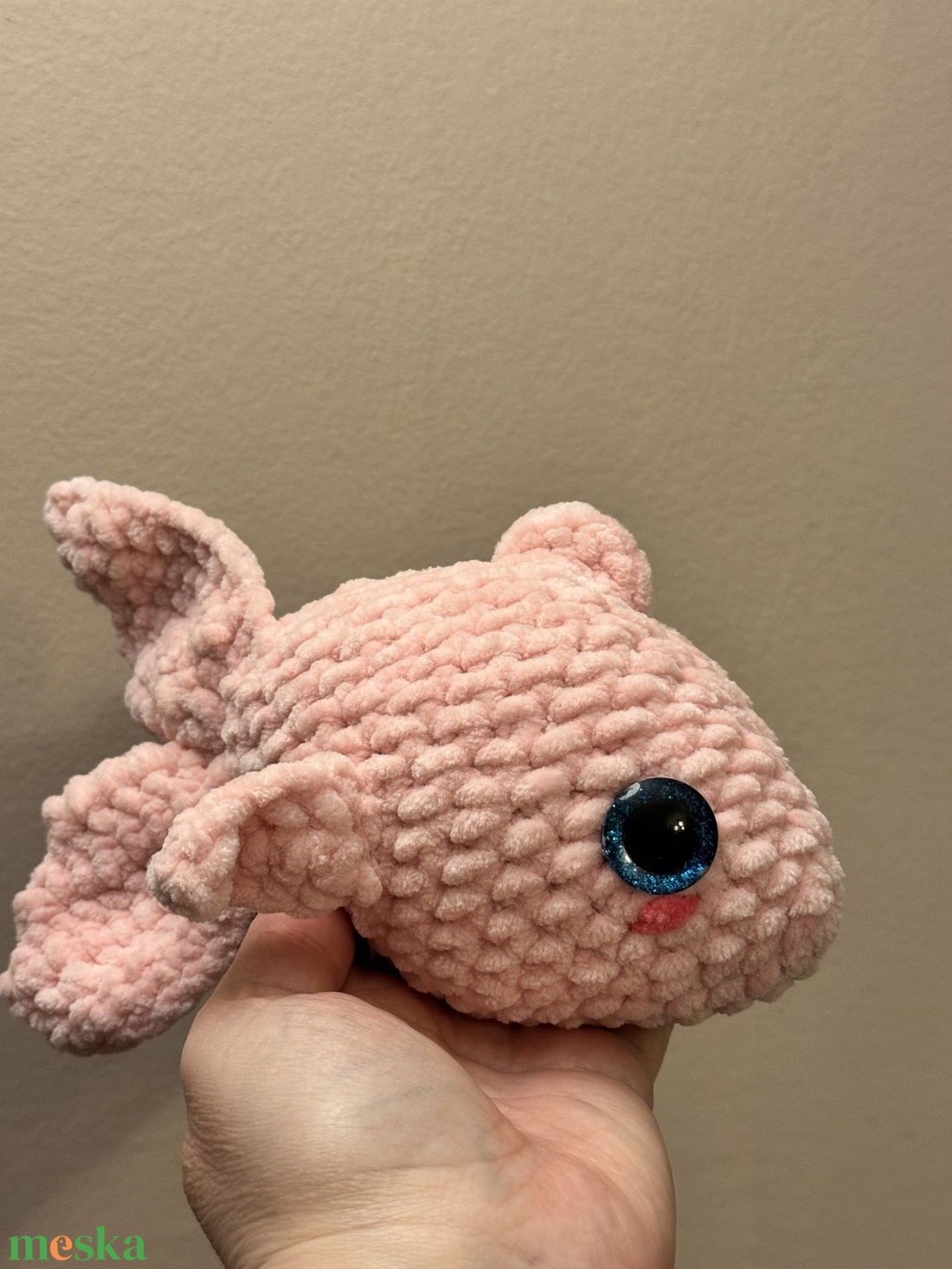 Flóra, a kis hal - játék & sport - plüssállat & játékfigura - hal - Meska.hu