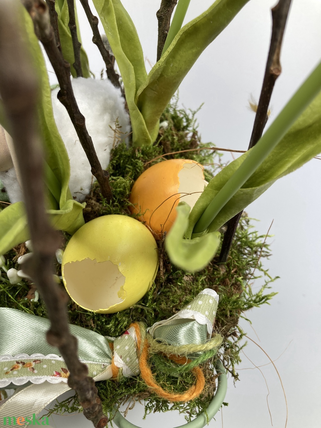 Öribari(k) - sárgásnarancsos tulipános, baris-nyuszis tavaszi tartós asztaldísz - otthon & életmód - dekoráció - asztal és polc dekoráció - asztaldísz - Meska.hu Öribari(k) - sárgásnarancsos tulipános, baris-nyuszis tavaszi tartós asztaldísz - otthon & életmód - dekoráció - asztal és polc dekoráció - asztaldísz - Meska.hu