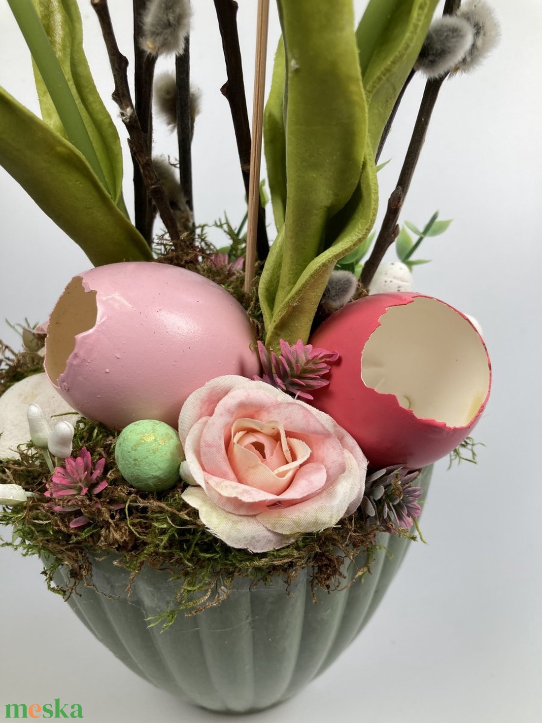 Almazöld tulipános, igazi tojásos, mohás tartós asztaldísz - otthon & lakás - dekoráció - asztal és polc dekoráció - asztaldísz - Meska.hu Almazöld tulipános, igazi tojásos, mohás tartós asztaldísz - otthon & lakás - dekoráció - asztal és polc dekoráció - asztaldísz - Meska.hu