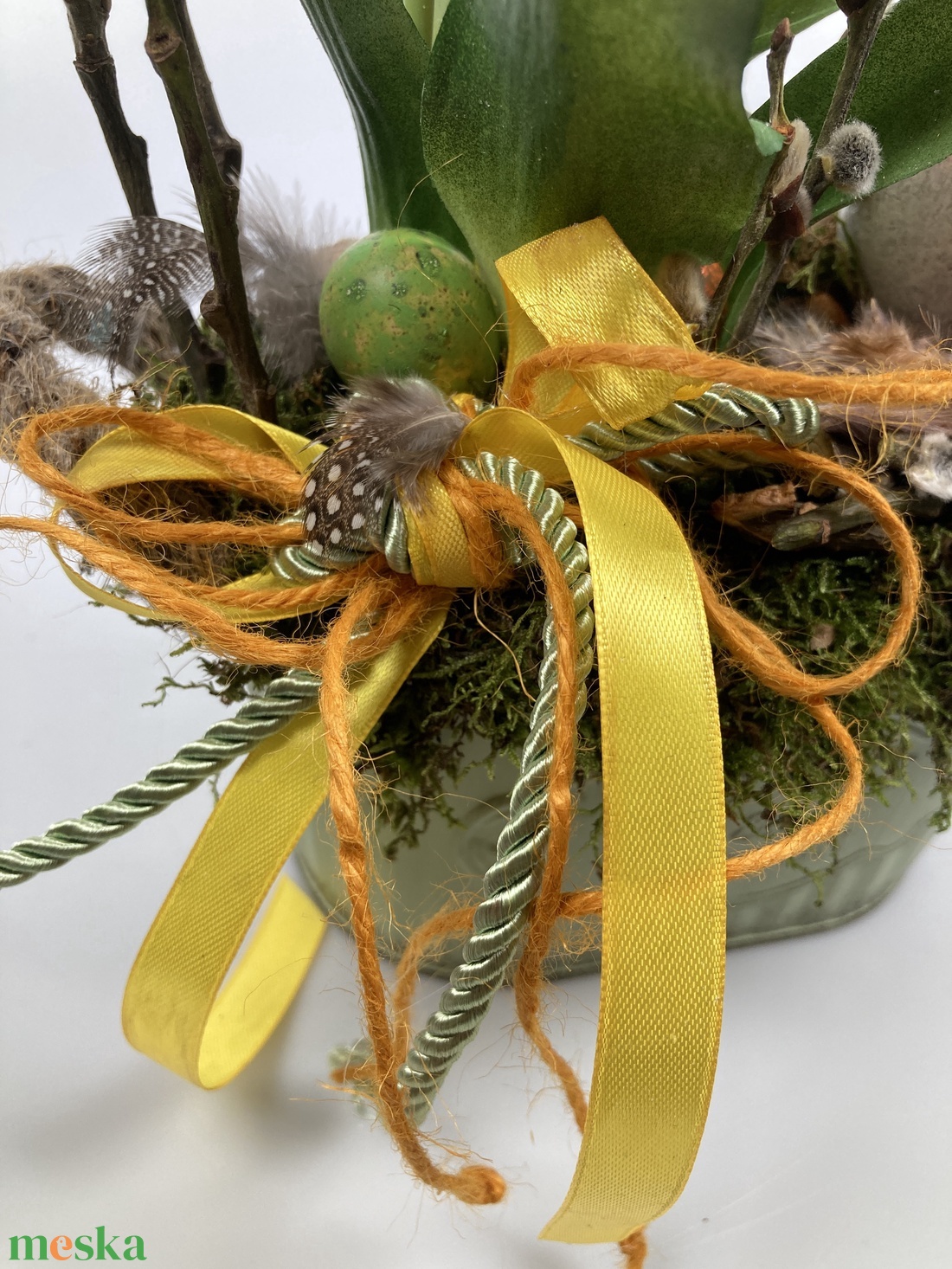 Tyúkanyó tulipános kertje - mohaágyon nyugvó, tartós virágdísz fürjtojásokkal, gazdagon díszítve (S-12) - otthon & életmód - dekoráció - virágdísz és tartó - csokor & virágdísz - Meska.hu Tyúkanyó tulipános kertje - mohaágyon nyugvó, tartós virágdísz fürjtojásokkal, gazdagon díszítve (S-12) - otthon & életmód - dekoráció - virágdísz és tartó - csokor & virágdísz - Meska.hu