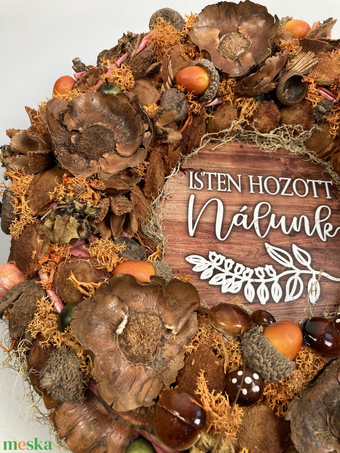 Az otthon melege - szeretetteljes hangulatú, őszi színvilágú, mohaalapos terméskopogtató - otthon & életmód - dekoráció - ajtó- és ablak dekoráció - ajtódísz & kopogtató - Meska.hu Az otthon melege - szeretetteljes hangulatú, őszi színvilágú, mohaalapos terméskopogtató - otthon & életmód - dekoráció - ajtó- és ablak dekoráció - ajtódísz & kopogtató - Meska.hu