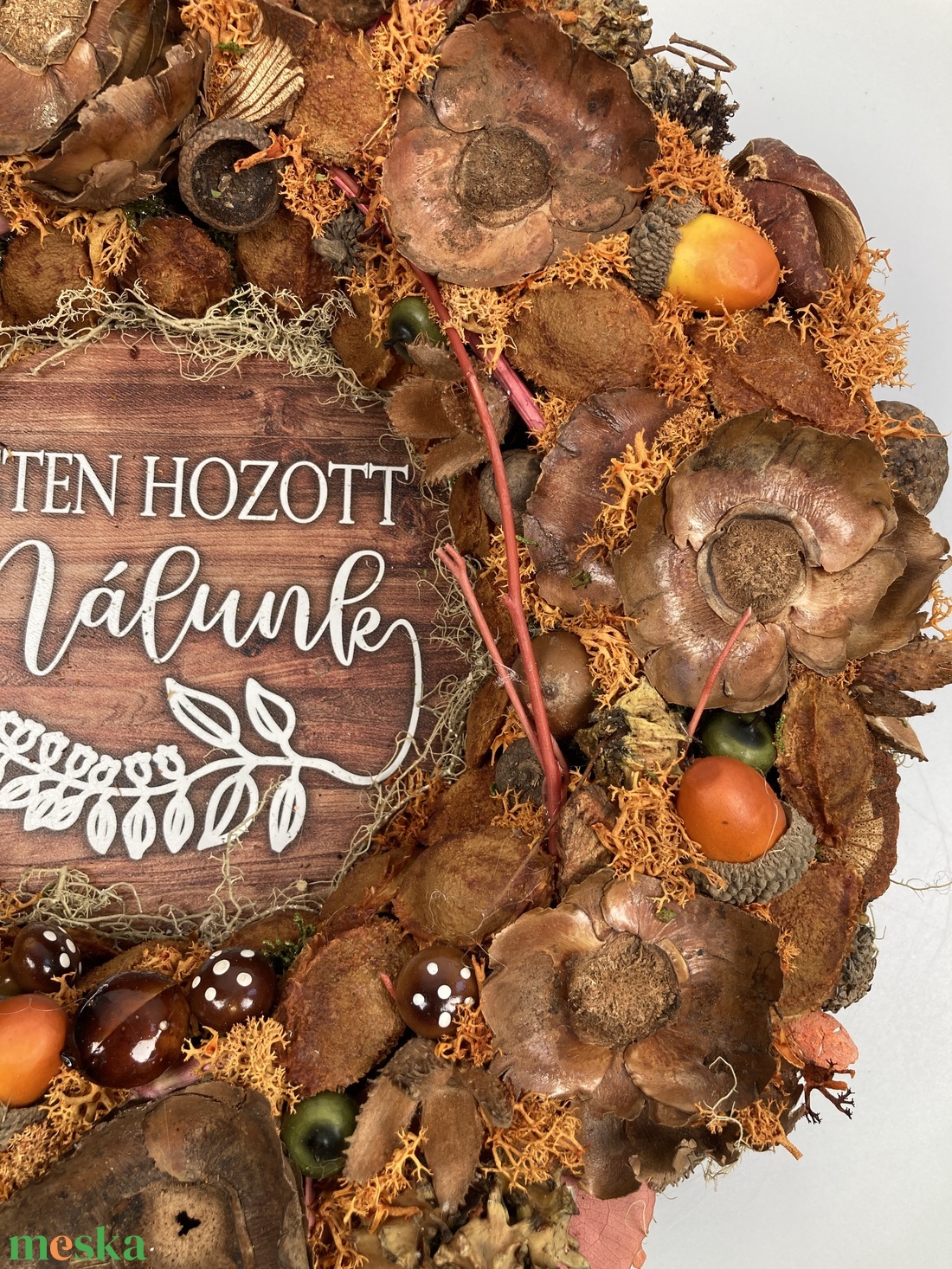 Az otthon melege - szeretetteljes hangulatú, őszi színvilágú, mohaalapos terméskopogtató - otthon & életmód - dekoráció - ajtó- és ablak dekoráció - ajtódísz & kopogtató - Meska.hu Az otthon melege - szeretetteljes hangulatú, őszi színvilágú, mohaalapos terméskopogtató - otthon & életmód - dekoráció - ajtó- és ablak dekoráció - ajtódísz & kopogtató - Meska.hu