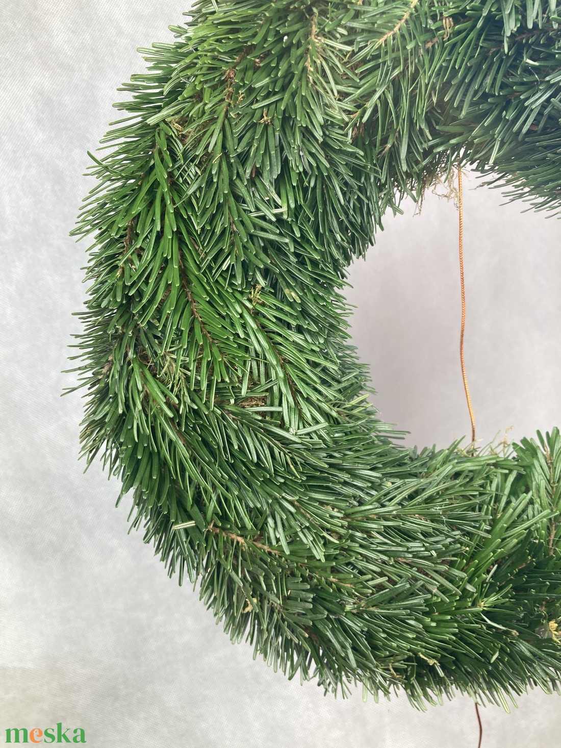 30 cm átmérőjű alapra készült, flokkolt rozsdabarna makkos Nordmann fenyős, tovább is díszíthető koszorú (NK-12) - karácsony - karácsonyi kültéri dekoráció - Meska.hu 30 cm átmérőjű alapra készült, flokkolt rozsdabarna makkos Nordmann fenyős, tovább is díszíthető koszorú (NK-12) - karácsony - karácsonyi kültéri dekoráció - Meska.hu