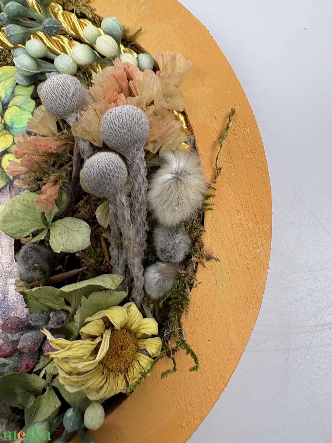 Erdőszéli házikó - üde, tartós falikép a Lógótálca Midi Kollekció tavaszi virágdísz kínálatából  - otthon & életmód - dekoráció - kép & falikép - Meska.hu