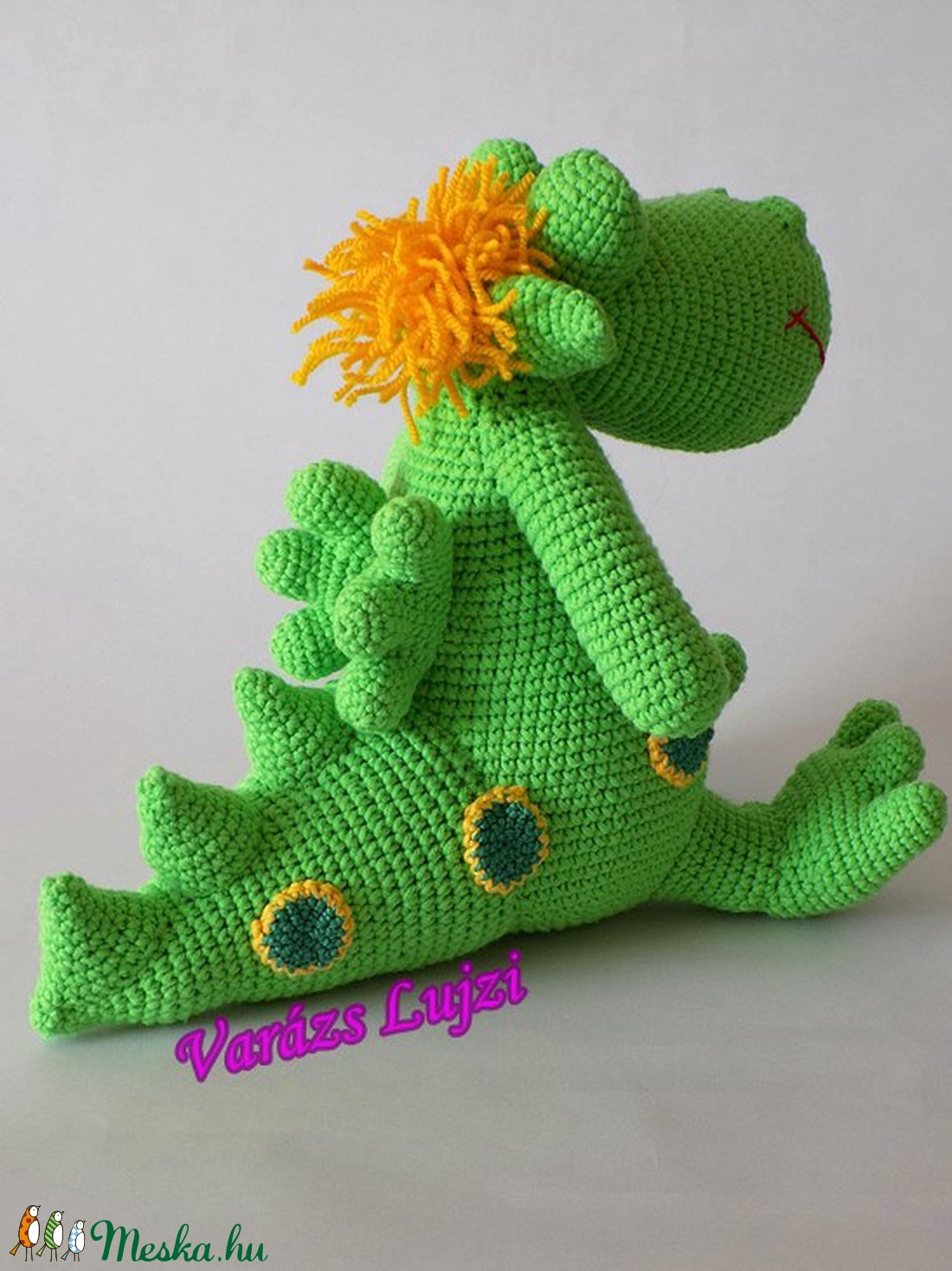 Horgolt Amigurumi Sárkány bébi -  - Meska.hu