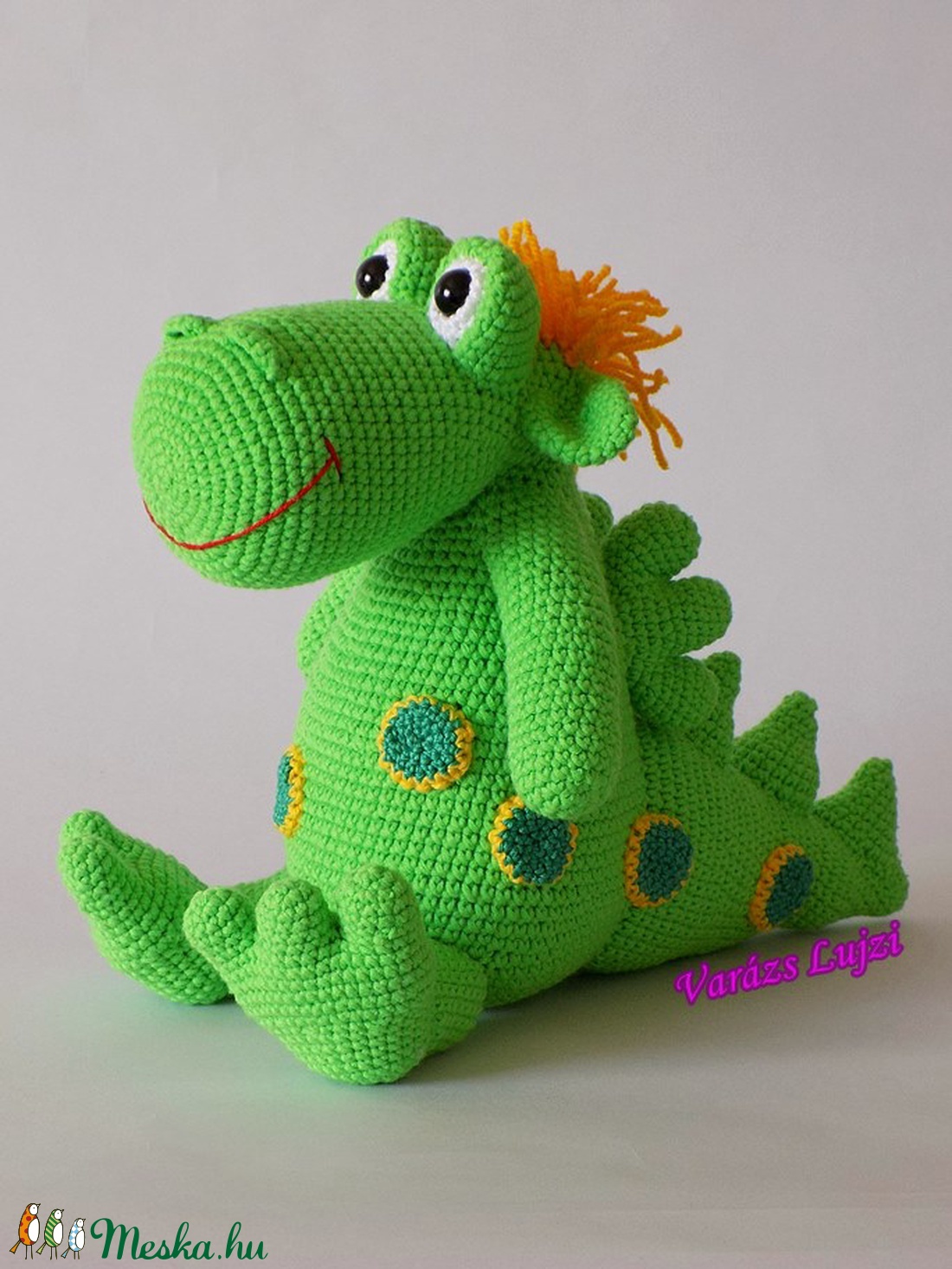 Horgolt Amigurumi Sárkány bébi -  - Meska.hu