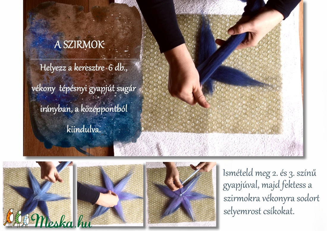 NEMEZ MESELILIOM készítő kreatív alkotócsomag képes/szöveges és videós segítséggel, többféle színben - diy (csináld magad) - egységcsomag - Meska.hu