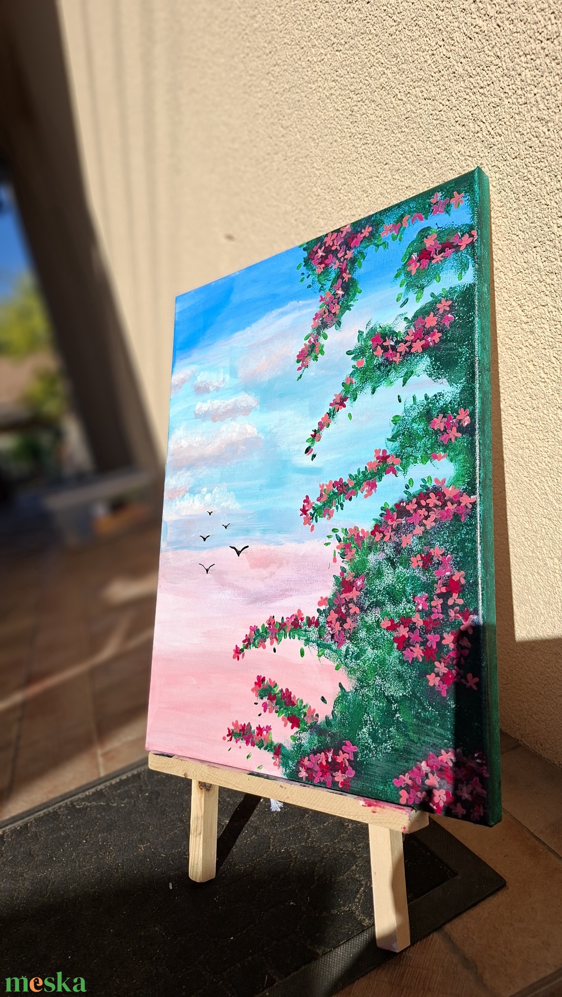 Az ég kertje. - művészet - festmény - akril - Meska.hu