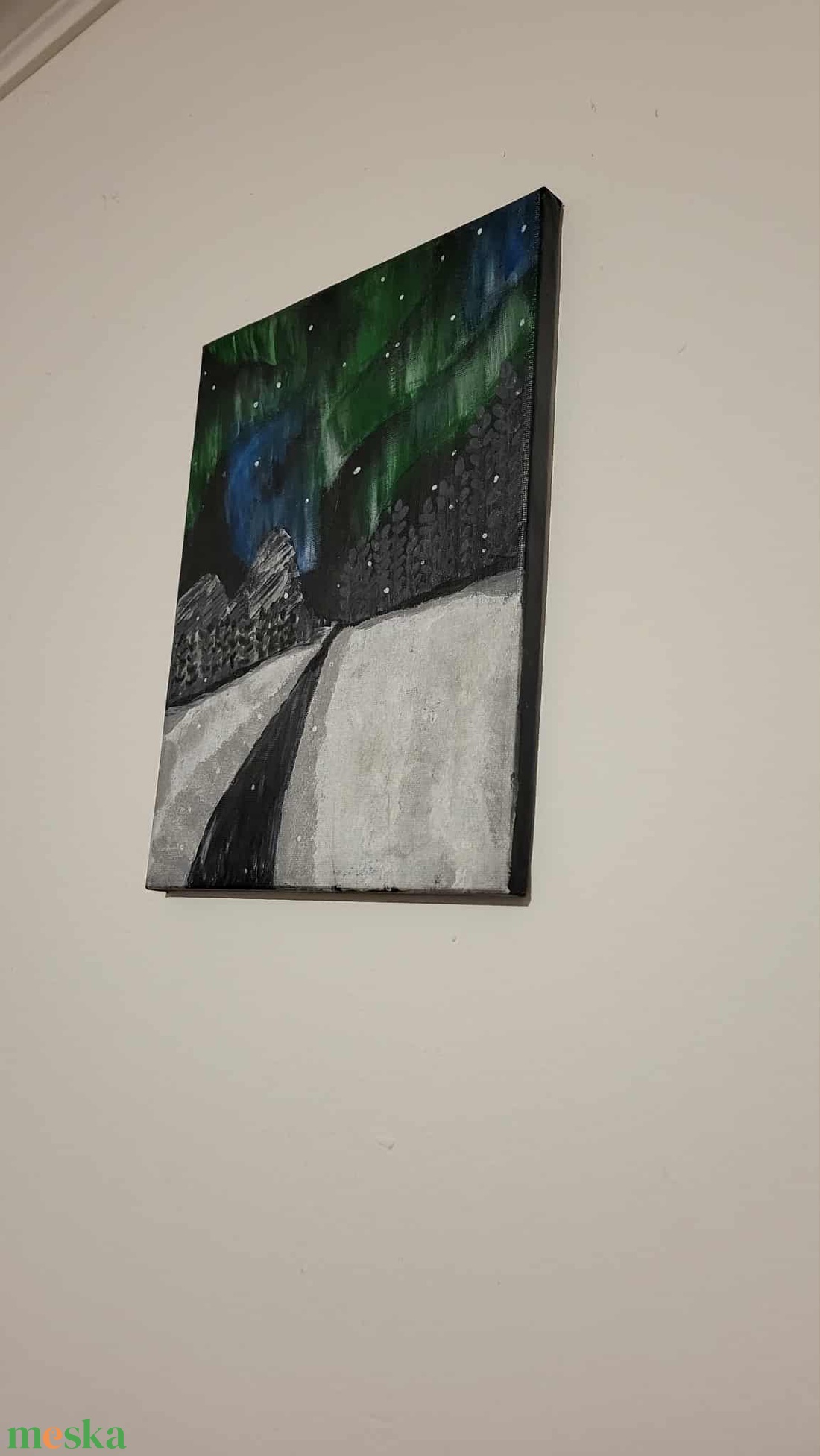 Sarkifény  - művészet - festmény - akril - Meska.hu