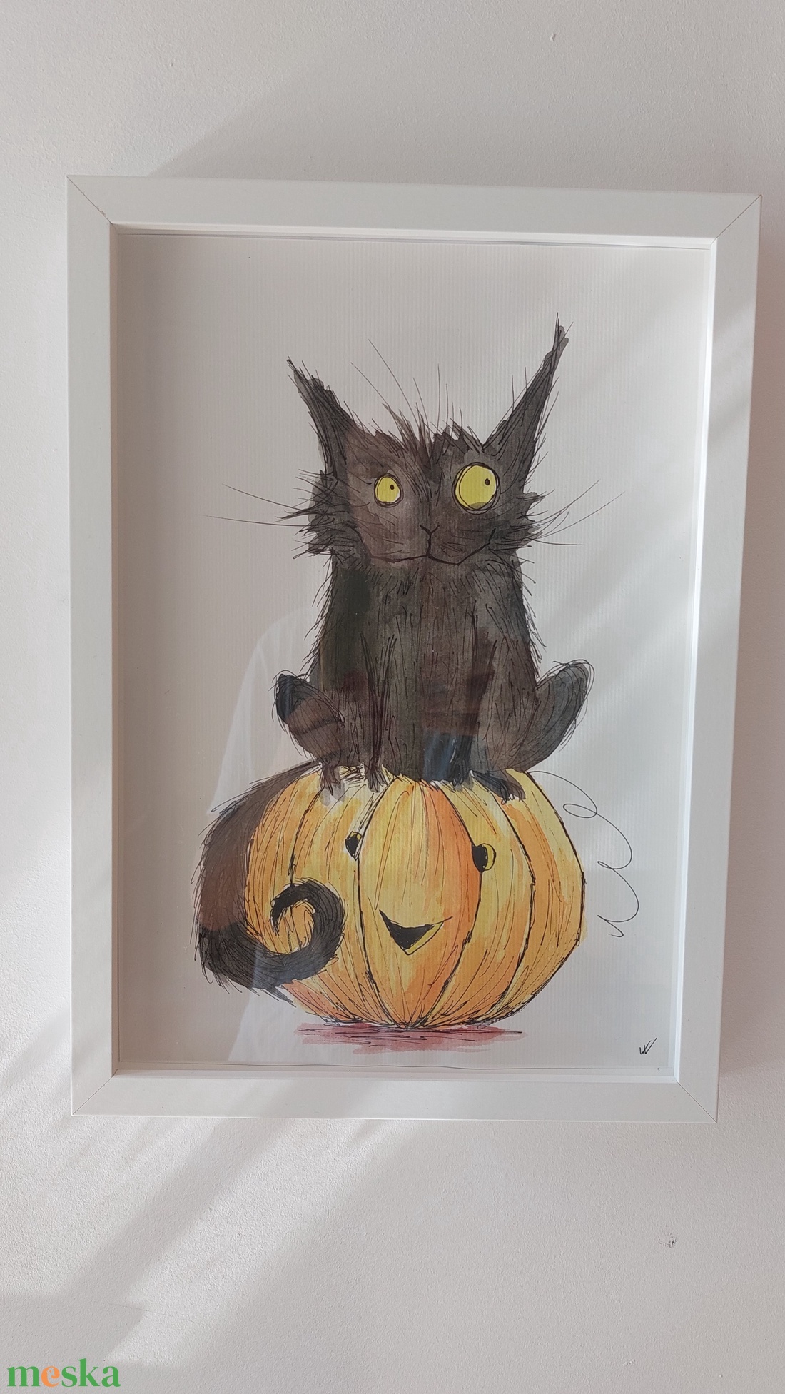 Kényelmes! Lehet az enyém? Halloween-i cicus - művészet - festmény - festmény vegyes technika - Meska.hu Kényelmes! Lehet az enyém? Halloween-i cicus - művészet - festmény - festmény vegyes technika - Meska.hu